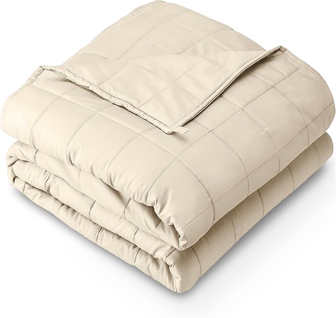 Bare Home Weighted Blanket Twin or Full Size 7lb by BareHome
