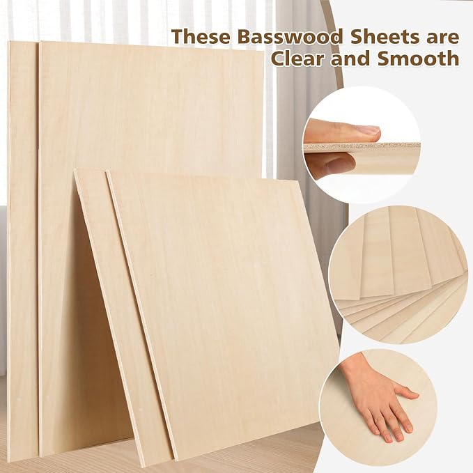 Adrattnay Basswood Sheets 3mm - Image 4