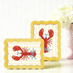 AceOrbit 5 x 7 Colorful Scalloped Picture Frame Scallop Edges Maximalist - Image 5