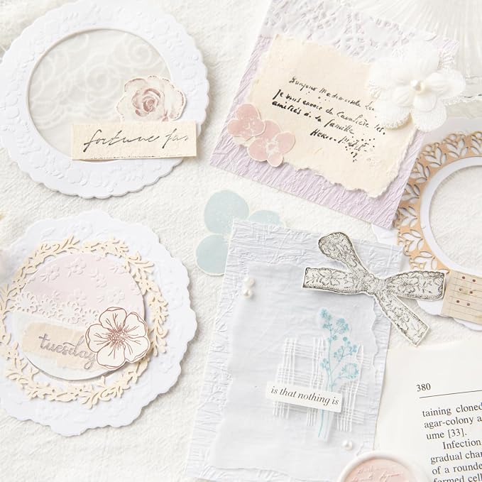 Scrapbook Embellishments Paper Cutout, DIY Craft Decorative Paper - Image 3