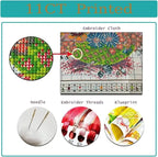 Tiwabb Vintage Poker Drinks Cross Stitch Kit - Image 7