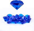Niceup 26PCS Navy Blue Fake Diamonds Big Gem Toys, 1.5in Pool Diving Gems by Niceup