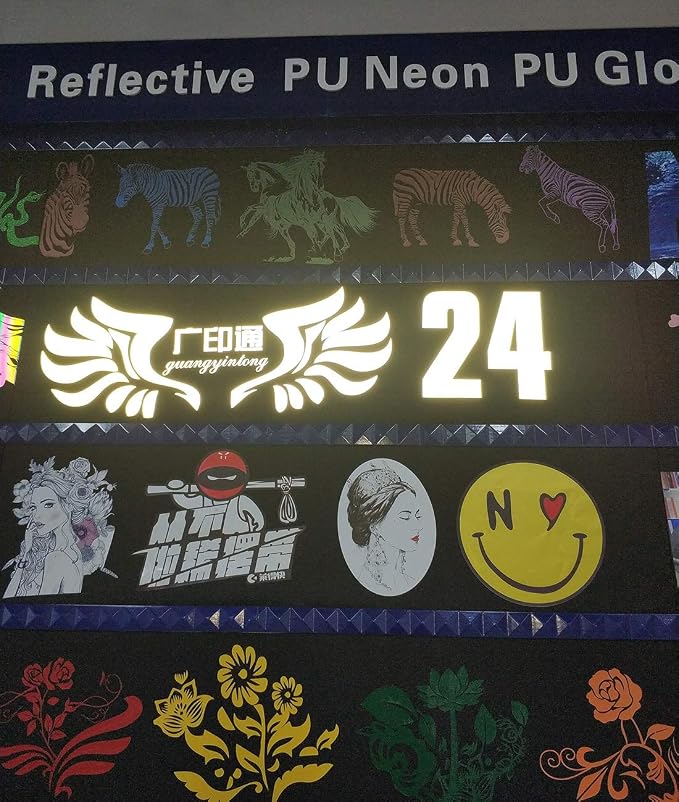 guangyintong Reflective Heat Transfer Vinyl HTV Rolls, HTV Vinyl - Image 8