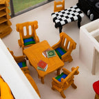 36 Pcs 1:12 Scale Miniatures Dollhouse Book and 1 Wooden Bookcase | 4 Floors - Image 6