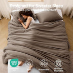 MUXHOMO Full Comforter Sets, All Season Ultra Soft Down Alternative Bedding - Image 2