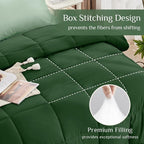 JOLLYVOGUE Full Comforter Set, Ultra-Soft Bed in a Bag Full Size 7 Pieces - Image 3