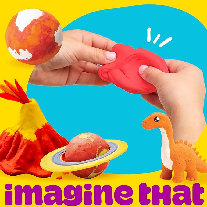 Play-Doh Air Dry Clay, 5 oz. Red Clay Bag, Arts & Crafts, Art Supplies - Image 6