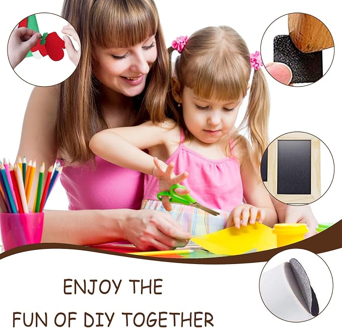 Jtnohx Self Adhesive Felt Sheets, Sticky Fabric Square - Image 8