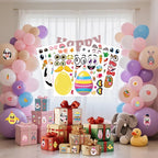 24 Sheets of Easter Stickers for Kids: 6 Unique Colorful Eggs Designs for - Image 4