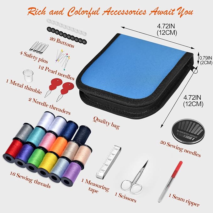 Sewing Kit Gifts for Grandma, Sewing Supplies Accessories - Image 3