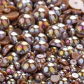 1000PCS Mixed Sizes 3/4/5/6/8/10mm Flatback Half Round Pearls Gems by Unknown