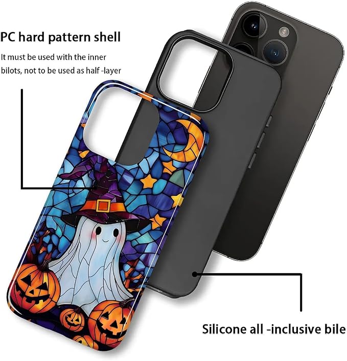Case for iPhone 13/14, Scratch Resistant Hybrid Double Layer Hard - Image 2