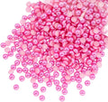 qiipii 900PCS 6mm Rose Pink Half Round Pearls Bulk by qiipii