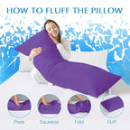 SHOUREN Cotton Body Pillow Insert - Image 6