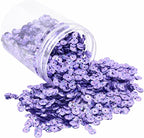Mandala Crafts 6mm Cup Holographic Lilac Sequins by MandalaCrafts