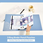 Custom Wolf Watercolor Pencil Pouch - Image 4
