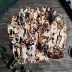 Generic 37PCS/Pack Scrapbook Supplies Paper Dolls Cardstock Die Cut Set - Image 4