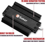 Saker Contour Gauge Profile Tool- Adjustable Lock-Precisely Copy Irregular - Image 4