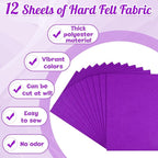NEBURORA 12 Pcs 2mm Thick Stiff Felt Sheets - Image 5