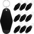 Uniclife 10 Pcs Blank Hotel Keychain Tags, Vintage Motel Keychain by UnicLife
