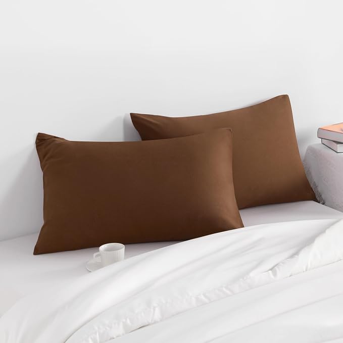 NTBAY King Pillow Cases Set of 2, 2 Pack Brushed Microfiber 20x36 Pillow Cases - Image 2