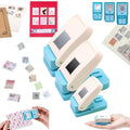 BAOFALI 3Pcs/Set Stamp Punch, 0.6 x 0.5 inch, 1 x 0.8 Inch, 1.5 x 1.2 inch by BAOFALI