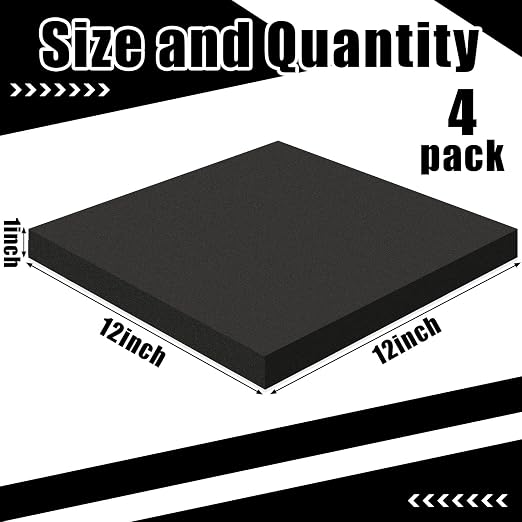 4 Pcs 1" Thick Foam Padding Sheet - Image 2