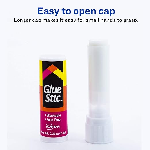 Avery Glue Stick White, 0.26 Oz. Permanent Glue Stic - Image 7