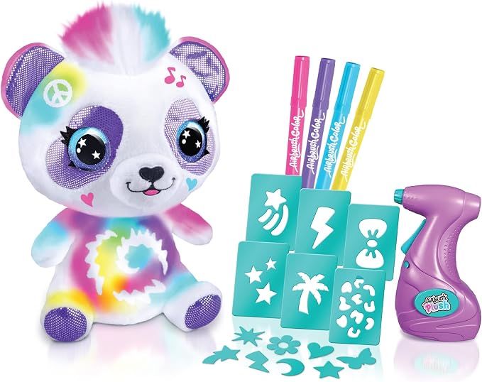 Canal Toys Personalize Airbrush Plush Large Panda! Decorate, Repeat! Customize - Image 10