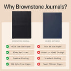 BROWNSTONE JOURNALS A4 Sketch Book Hardcover - Image 5