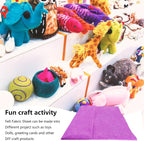 Jtnohx Color Felt, 1 Square Yard Felt Fabric, 1.4mm Thickness Flexible Craft - Image 7