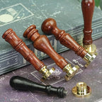 Frame Wax Seal Stamp Kit, 3D Embossed Relief Carving Wax Seal Stamp Head and - Image 4