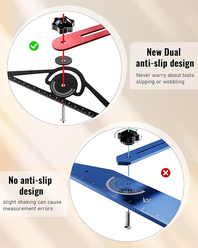 TANYO Stair Tread Template Tool, Length & Depth. Precision Stair Gauge - Image 4