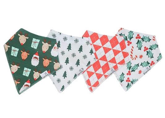 Copper Pearl Baby Bandana Drool Bibs for Drooling and Teething 4 Pack Gift Set Prancer