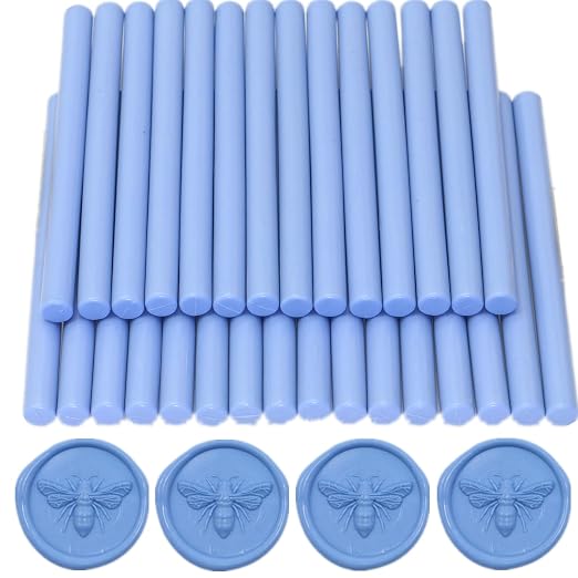 Dust Blue Wax Seal Sticks, Mini Sealing Wax Sticks Suit - Image 2