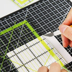UOOU Quilting Ruler, Square Quilting Rulers Fabric Cutting Ruler Acrylic - Image 7