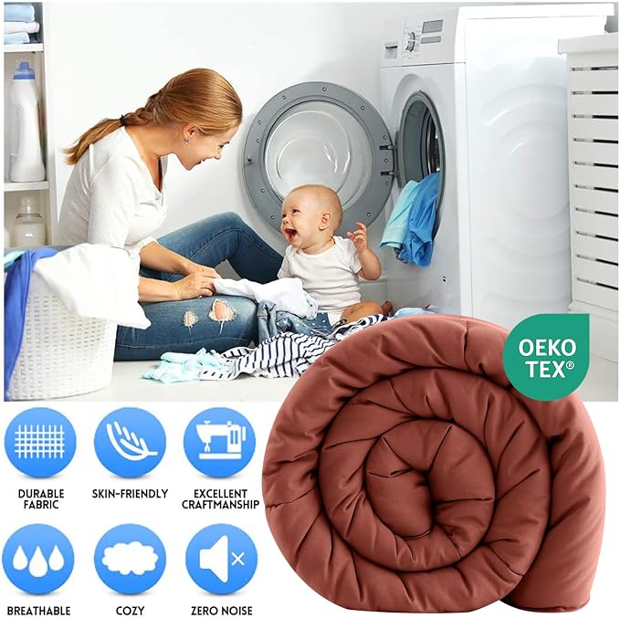 EASELAND Oversized King Down Alternative Comforter - Image 2