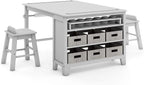Martha Stewart Kids' Art Table and Stools Set - Image 4
