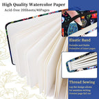 5x5 Handy Portable Handmade Cloth Fabric Hardcover Sewing Binding Travel - Image 5