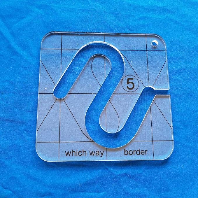 HONEYSEW Free Motion Quilting Template Series 5 - Image 2