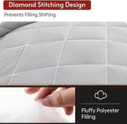 MUXHOMO 7 Pieces Queen Comforter Set, Reversible Bed in a Bag Queen Size - Image 7