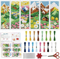 ACRNIGHEET 6PCS Cross Stitch Bookmark Kit by ACRNIGHEET