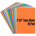 Foam Sheets for Crafts, EVA Foam, 30 Pack 9x12 Inch | Houseables EVA CraFt by Houseables