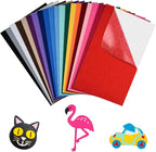 NACHLYNN 20Pcs Self Adhesive Felt Fabric Sheets 7"x11.5" /18x29cm Sticky Back by Createyourownlifestory