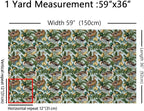 Wild Duck Fabric by The Yard, Tropical Banana Fruits WaterproofFabric, Rustic - Image 2