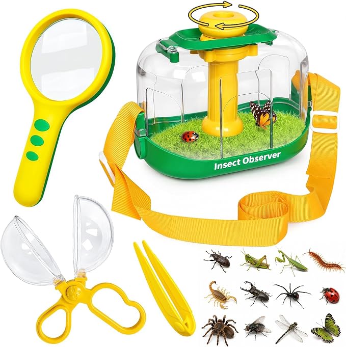 Bug Catcher Kit for Kids, Insect Observation Box Outdoor Explorer Toys by TSYAN