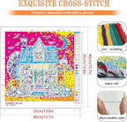 KYOQFVN Horror Cross Stitch Stamped Kits - Image 2