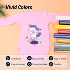 HTVRONT HTV Vinyl Rolls Heat Transfer Vinyl - Image 3