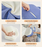Pregnancy Pillows for Sleeping, Memory Foam Maternity Pillow Support for Back - Image 5