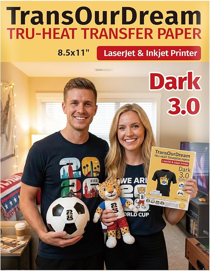 TransOurDream Iron on Heat Transfer Paper by TransOurDream